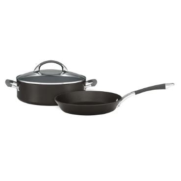 Anolon Endurance+ Nonstick Induction Open French Skillet 26cm And Covered Sautéuse 28cm/4.7l