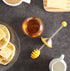 Rsvp Glass Honey Jar With Silicone Dipper Glassware Storage The Cooks Kitchen 