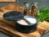 Rsvp Marble Swivel Top Salt Box 13 X 6cm - Black Herb & Spice Storage The Cooks Kitchen 