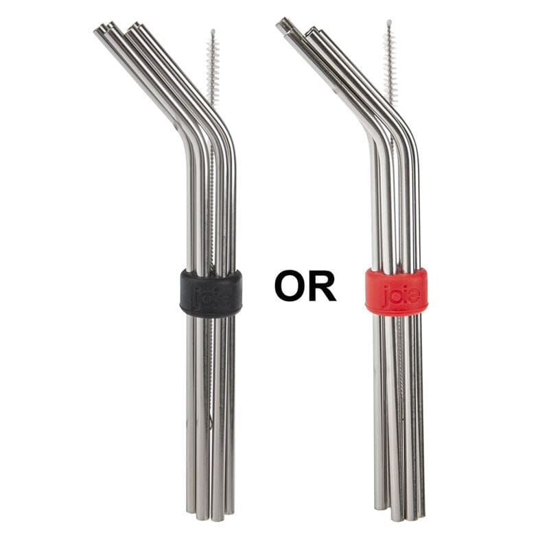 Joie S/s Straws 8pc 23x2x2cm Barware Accessories The Cooks Kitchen 