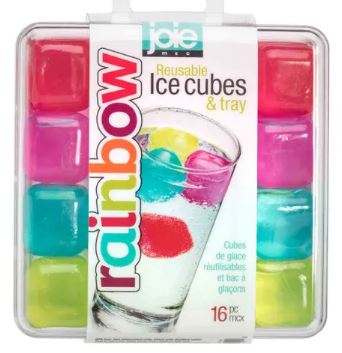Joie Reusable Ice Cubes & Tray 16pc