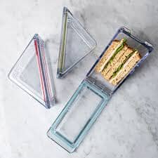 Joie Clear Sandwich Triangle Random Colour Picnicware The Cooks Kitchen 