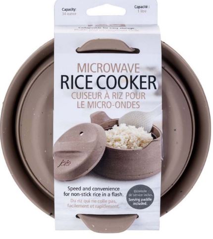 Joie Microwave Rice Cooker 18x18x5cm