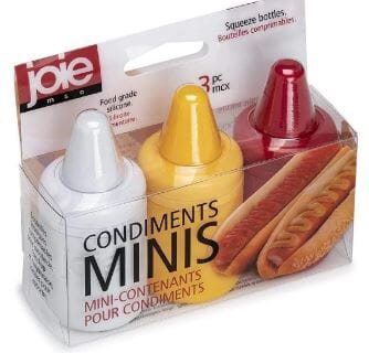 Joie Condiments Mini 3pc Set Servingware The Cooks Kitchen 