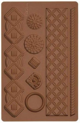 Wilton Fondant & Gum Paste Mold - Macrame