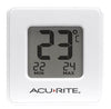Acurite White Digital Indoor Thermometer With Compact Display