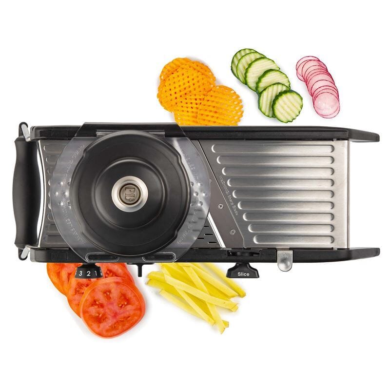 Progressive Pl8 Professional Mandoline Black Slicers - Choppers, Mincers & Mashers The Cooks Kitchen 