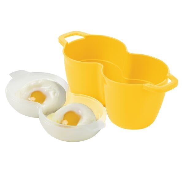 Progressive Prep Solutions Microwave Poach Perfect 2 Egg Cooker Gadgets The Cooks Kitchen 