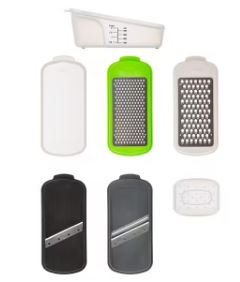 Progressive 7-piece Grate, Slice & Store Set