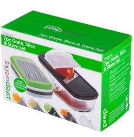 Progressive 7-piece Grate, Slice & Store Set