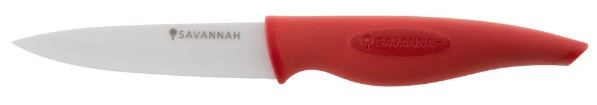 Savannah Ceramic Utility Knife & Sheath - 4 Assorted Colors