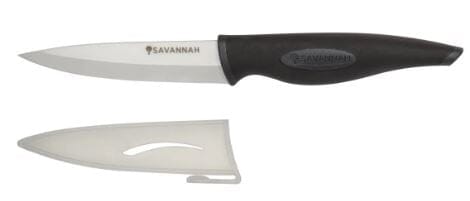 Savannah Ceramic Utility Knife & Sheath - 4 Assorted Colors Utility Knives The Cooks Kitchen 