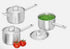 Scanpan Commercial 3pc Saucepan Set - 16cm/18cm/20cm