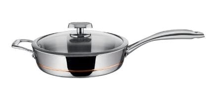 Scanpan Axis 26cm Saute Pan Frypan - Chef Pan - Saute Pan The Cooks Kitchen 