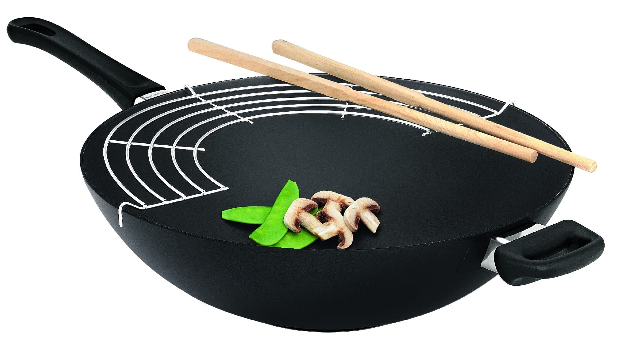 Scanpan Classic Induction 32cm Wok Woks & Stirfrys The Cooks Kitchen Mandurah 