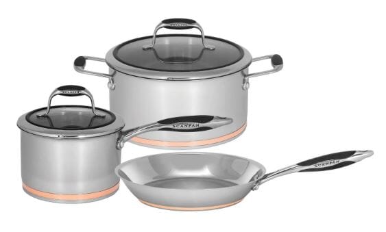 Scanpan HaptIQ Dutch Oven Con Coperchio, 4,8 Litri, Forno Olandese In Acciaio