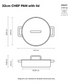 Scanpan Elektra Chef Pan 32cm