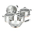 Scanpan Stainless Steel Coppernox 5pc Stainless Steel Cookware Sets The Cooks Kitchen 