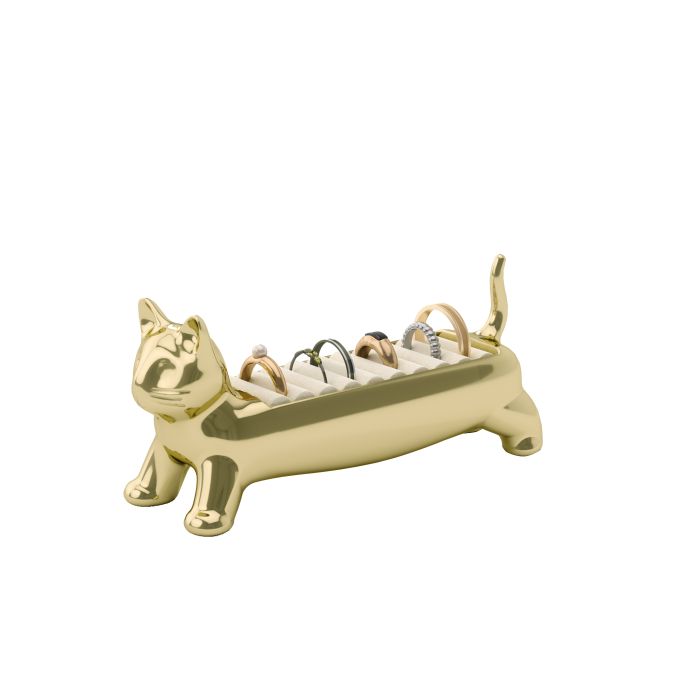 Umbra Ali Cat Ring Holder, Brass