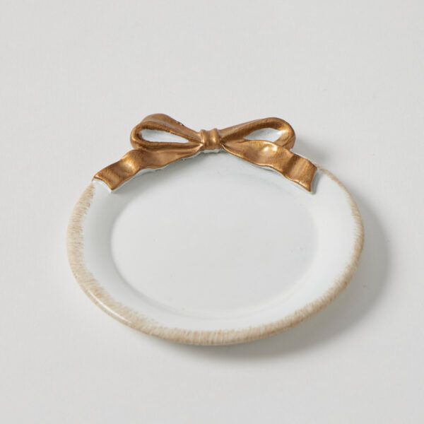 Pilbeam Babette Trinket Plate - White