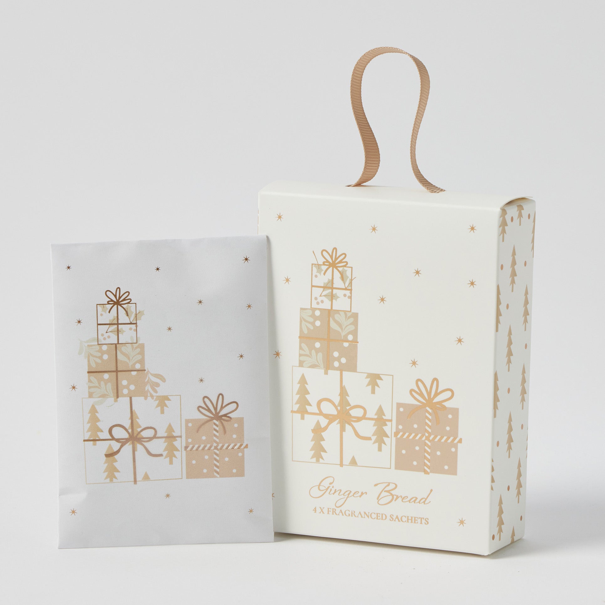 Pilbeam Spark Joy Set Of 4 Mini Sachets - Gingerbread