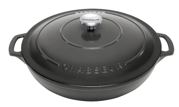 Chasseur Round Casserole 30cm/2.5l Caviar