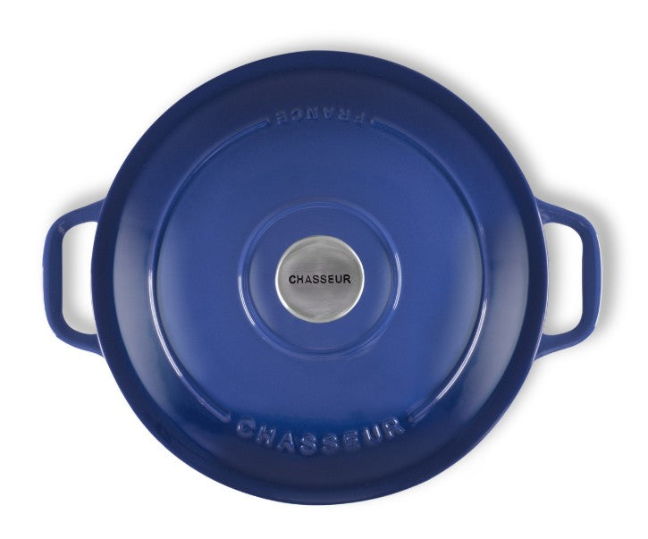 Chasseur Round French Oven  24cm Azure