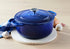 Chasseur Round French Oven 28cm Azure Enameled Cast Iron The Cooks Kitchen 