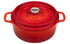 Chasseur Gourmet Round French Oven 24cm/4l - Crimson