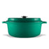 Chasseur Gourmet Round French Oven 24cm/4l - Jade