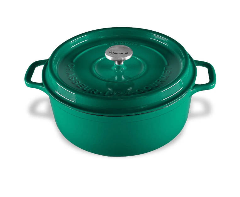 Chasseur Gourmet Round French Oven (jade) - 26cm/5l