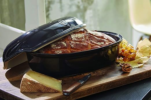 Emile Henry Artisan Bread Baker - Charcoal