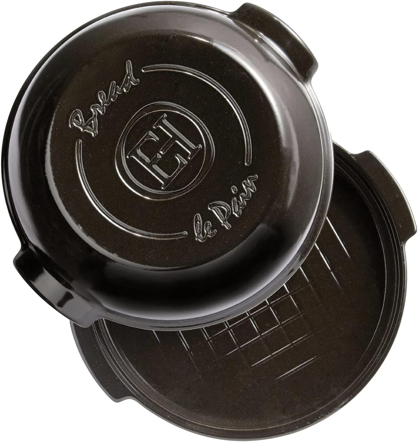 Emile Henry Round Bread Baker - Charcoal