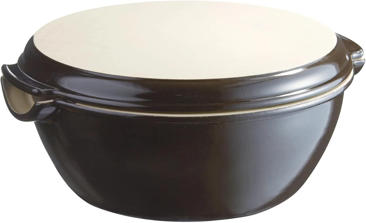 Emile Henry Round Bread Baker - Charcoal