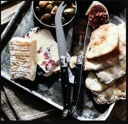 Andre Verdier Debutant Butter Knife - Black Loose Cutlery The Cooks Kitchen 