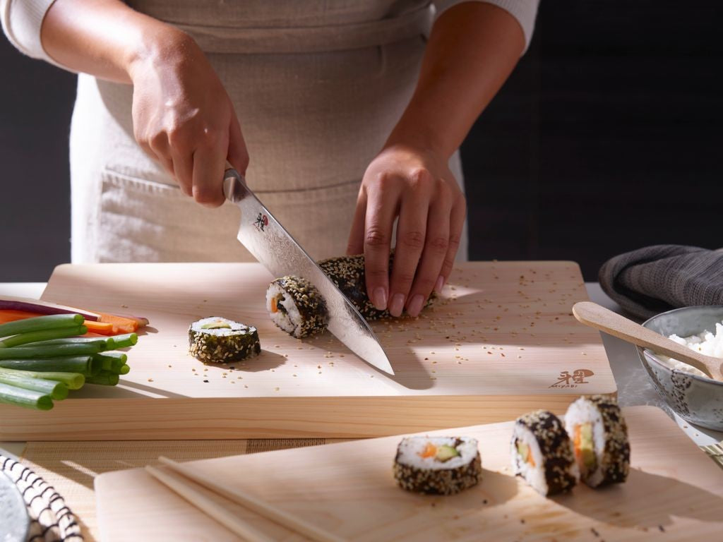 Miyabi 5000mcd Birchwood Santoku Knife - 18cm