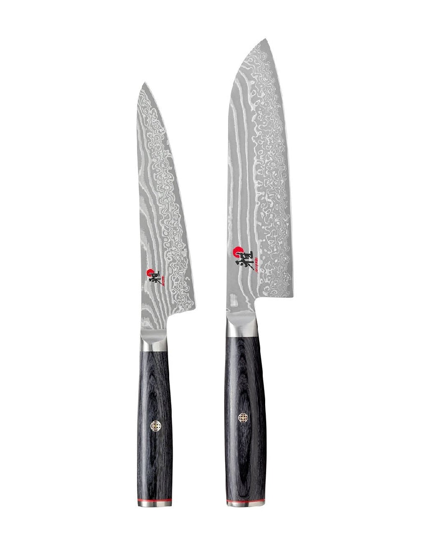 Miyabi 5000 Fc-d Knife 2/set Set B Santoku 18cm & Shotoh 13cm