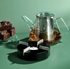Adhoc Teapot Orient Grey Glass1.5l