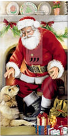 Paper + Designchristmas Hanky Red Design - Traditional Xmas 10pk
