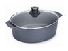 Woll Diamond Lite Oval Roaster W/ Lid 31x26cm/6l
