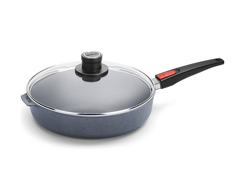 Woll Diamond Lite Saute Pan & Lid 32cm W/ Detachable Handle Frypan - Chef Pan - Saute Pan The Cooks Kitchen Mandurah 