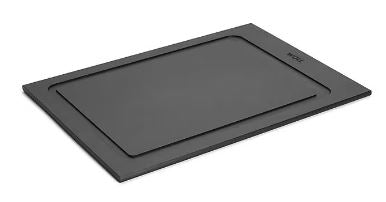 Woll Cut & Serve Board Black 35x25x0.7cm