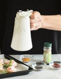 Zero Japan White Oil Pot 550ml Glassware Storage The Cooks Kitchen 