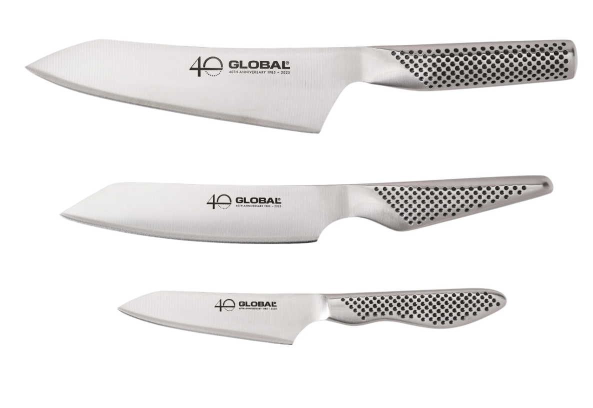 Global 40th Anniversary Limited Edition 3 - Piece Knife Set