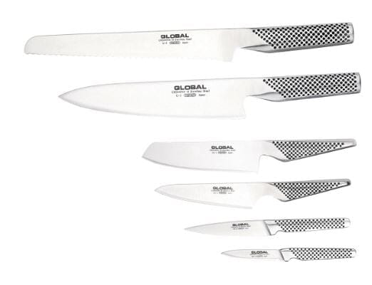 Global 40th Anniversary Limited Edition 3 - Piece Knife Set Knife Sets The Cooks Kitchen 