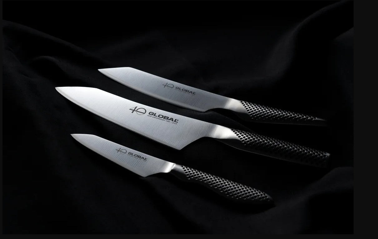 Global 40th Anniversary Limited Edition 3 - Piece Knife Set