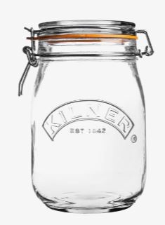 Kilner 1l Round Clip Top Jar