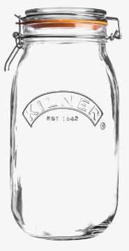 Kilner 1.5l Round Clip Top Jar