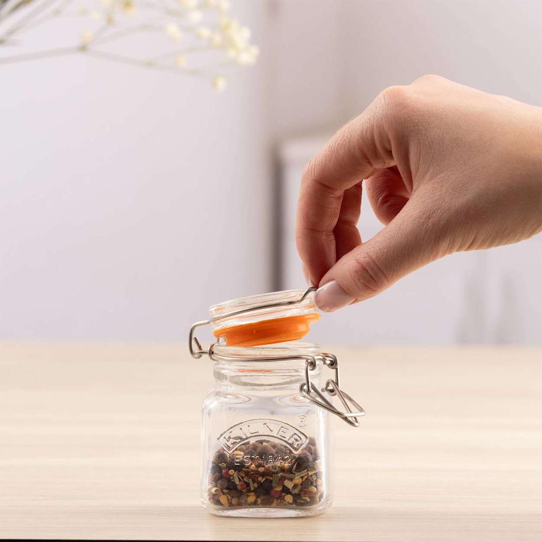 Kilner 70ml Clear Spice Jar 