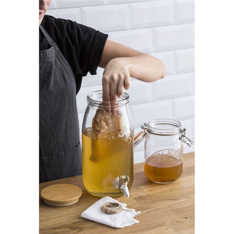 Kilner Kombucha Set 3 Litre Fermentation The Cooks Kitchen 